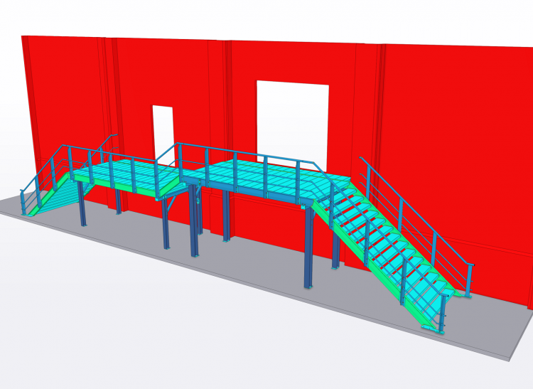 Trapconstructie Lichtfabriek te Haarlem